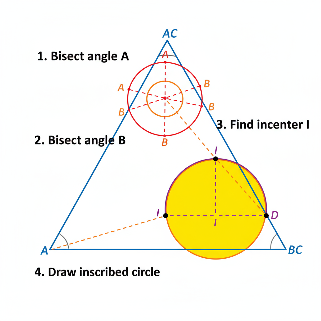 Mathematics Geometry Compass And Straightedge Construction Diagram
